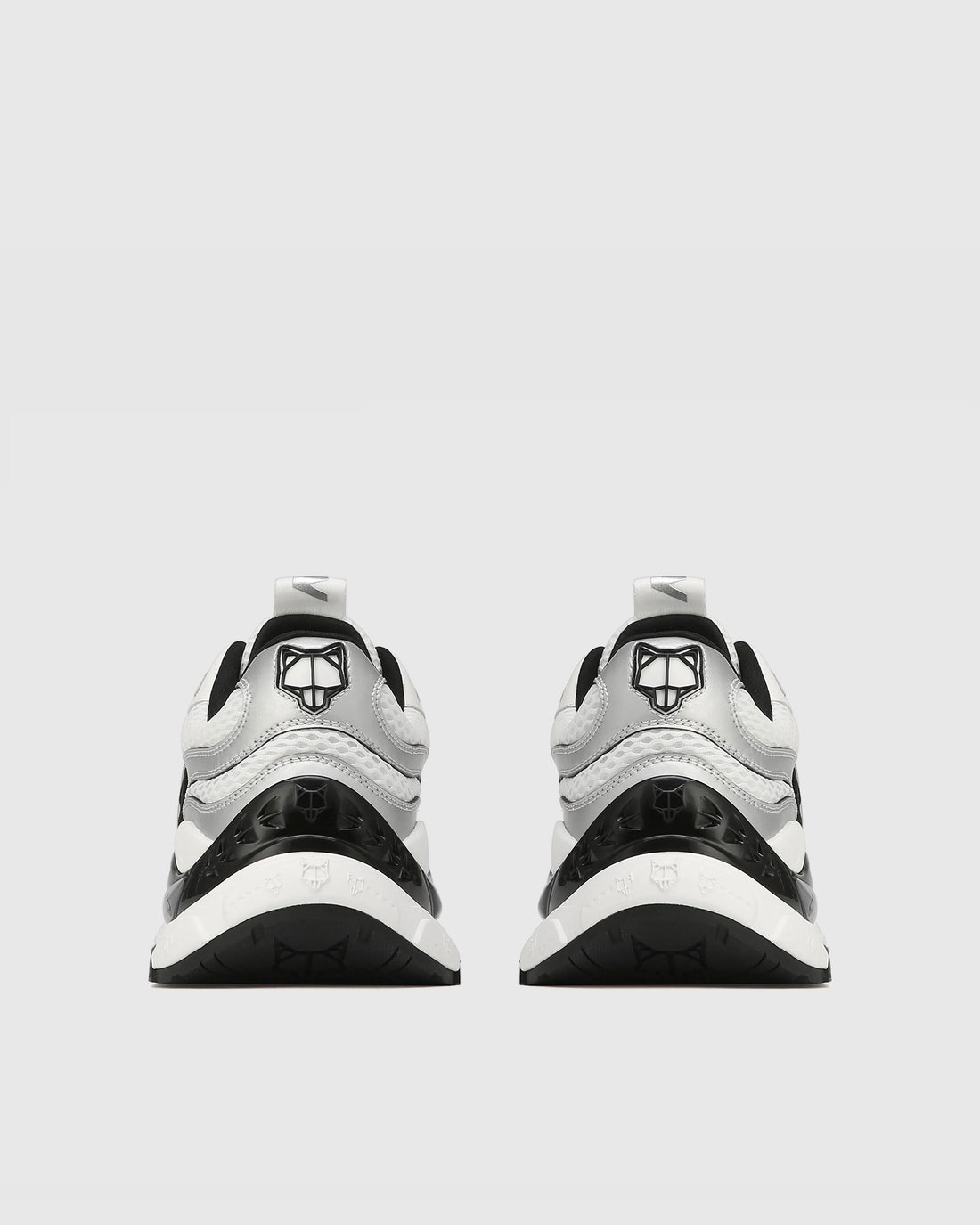 Smash White/Silver Mesh