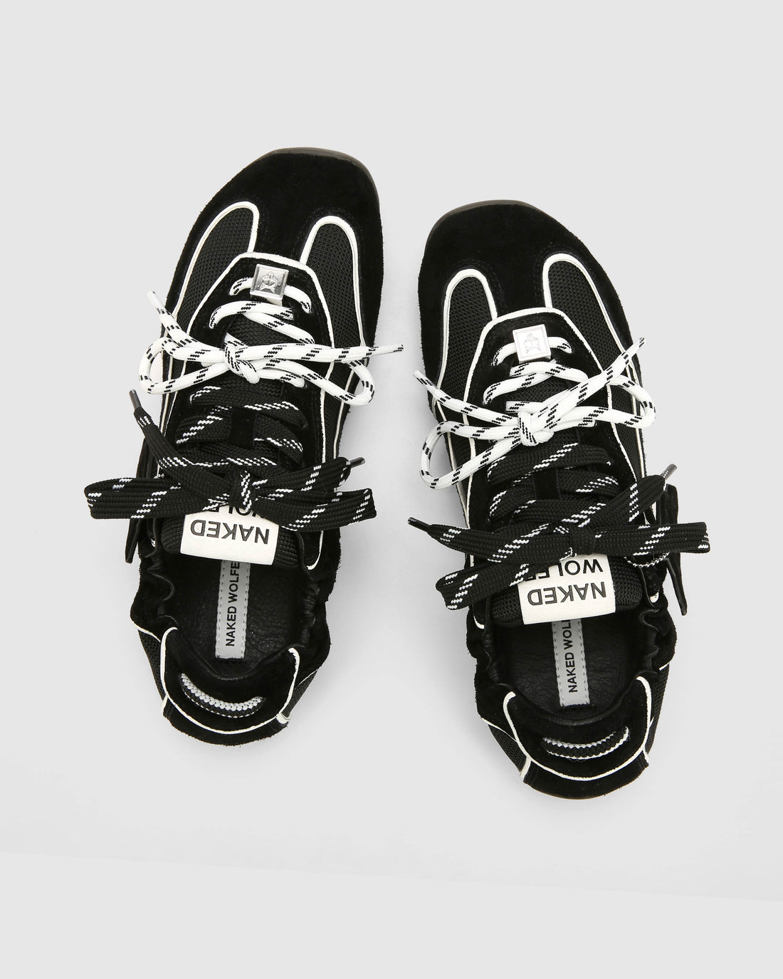 Soul Black Hairy Suede