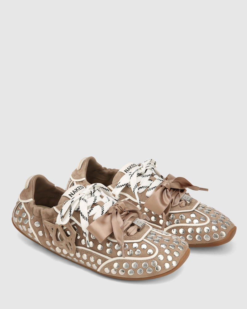 Soul Mushroom Studded Suede
