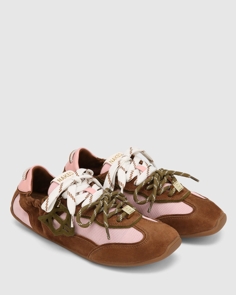 Soul Tan/Pink Suede