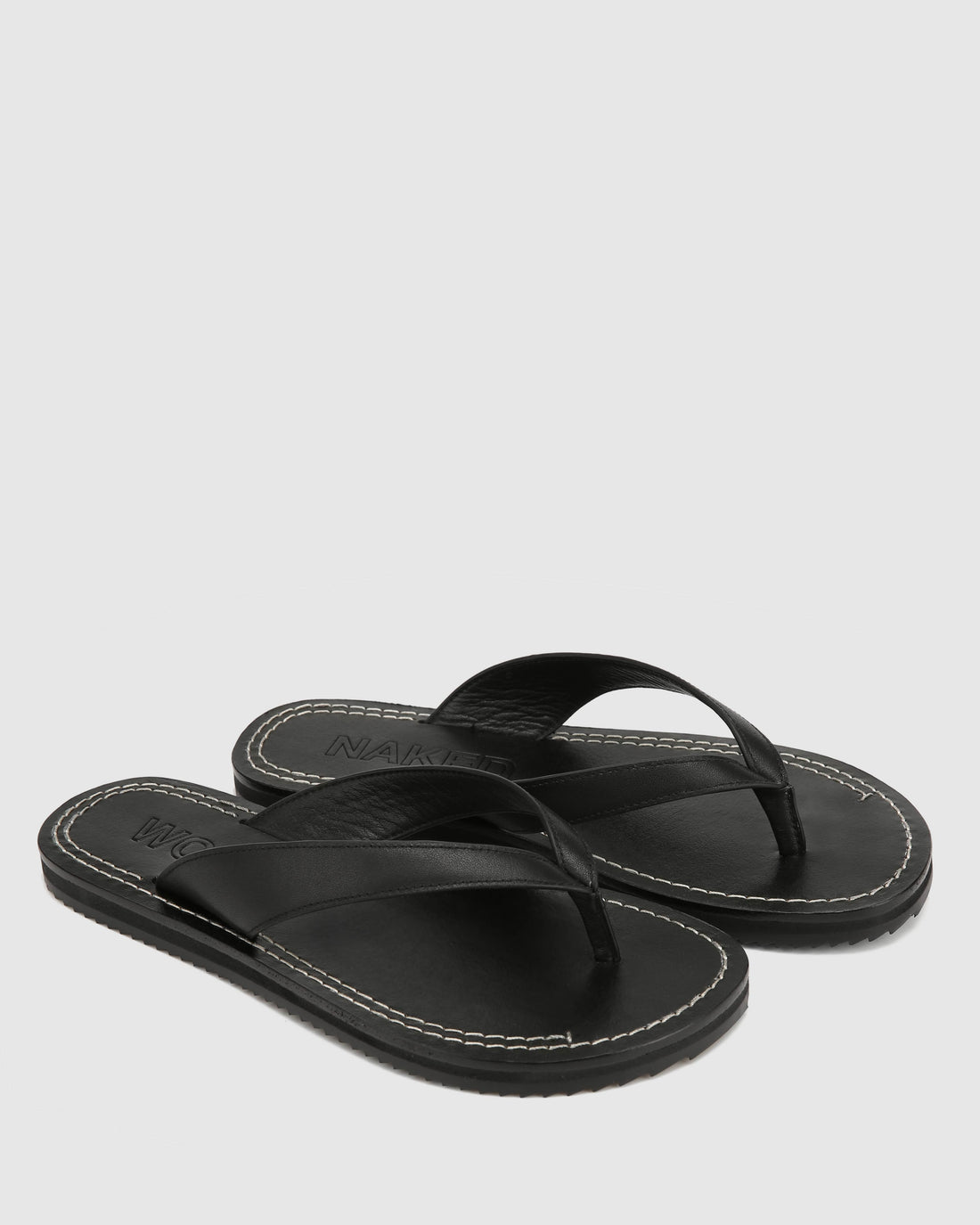 St Barths Black Leather