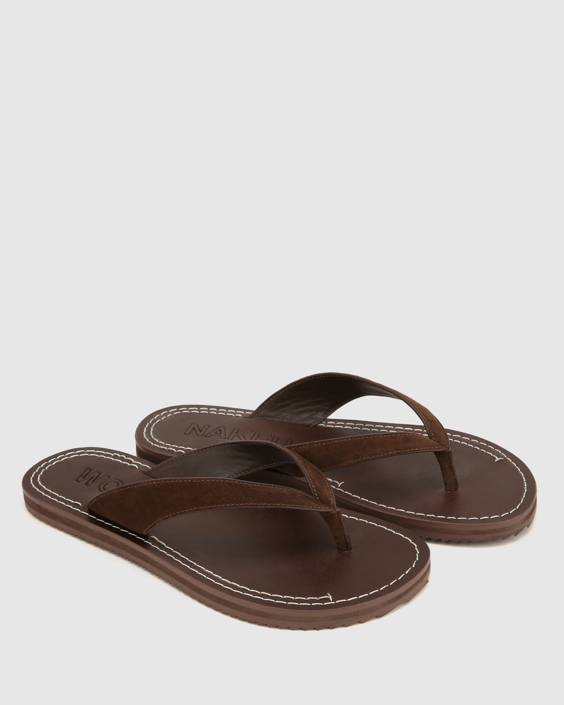 St Barths Brown Suede