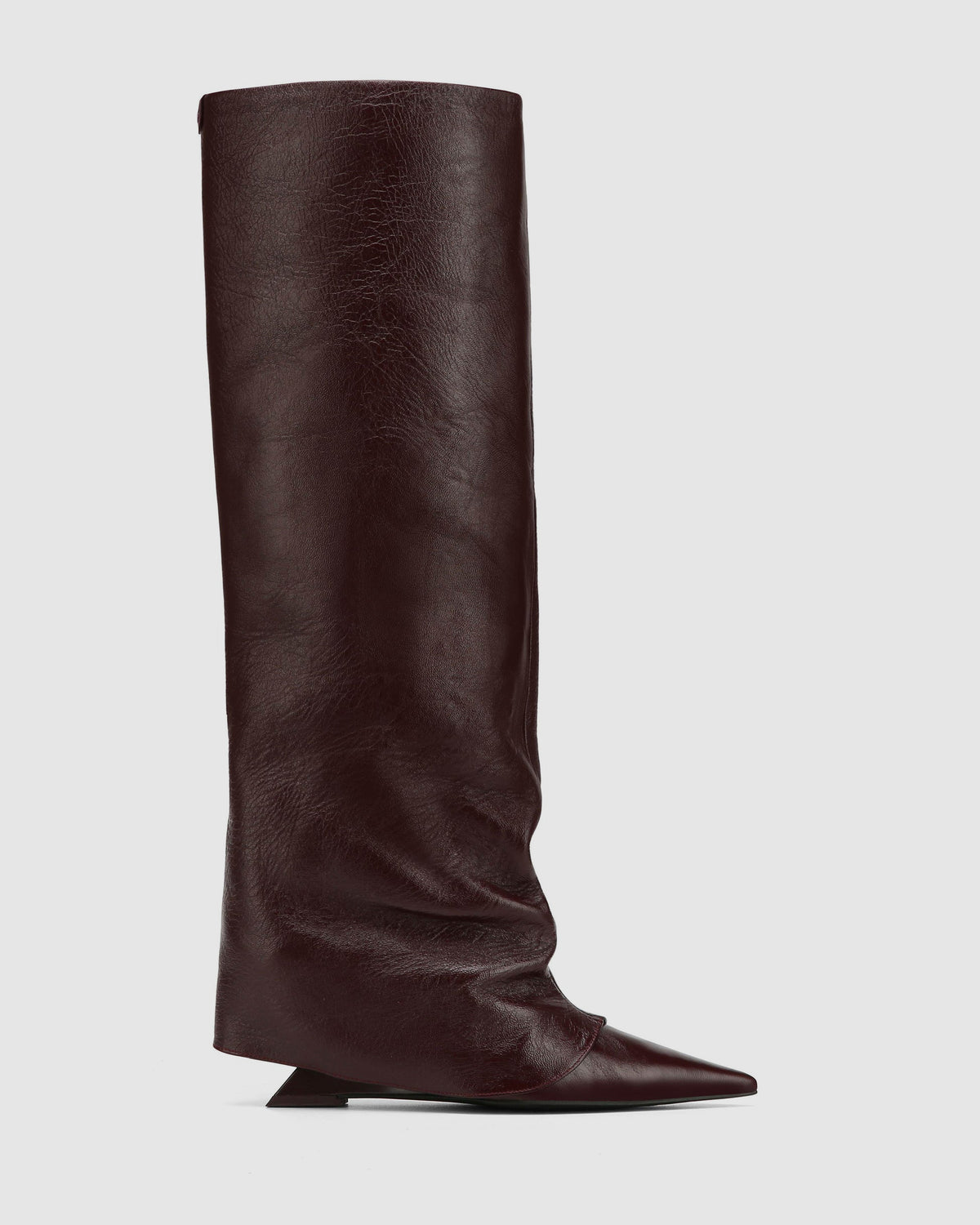 Stated Burgundy Leather