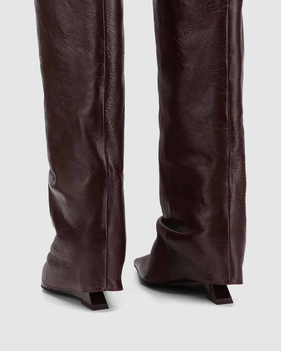 Stated Burgundy Leather