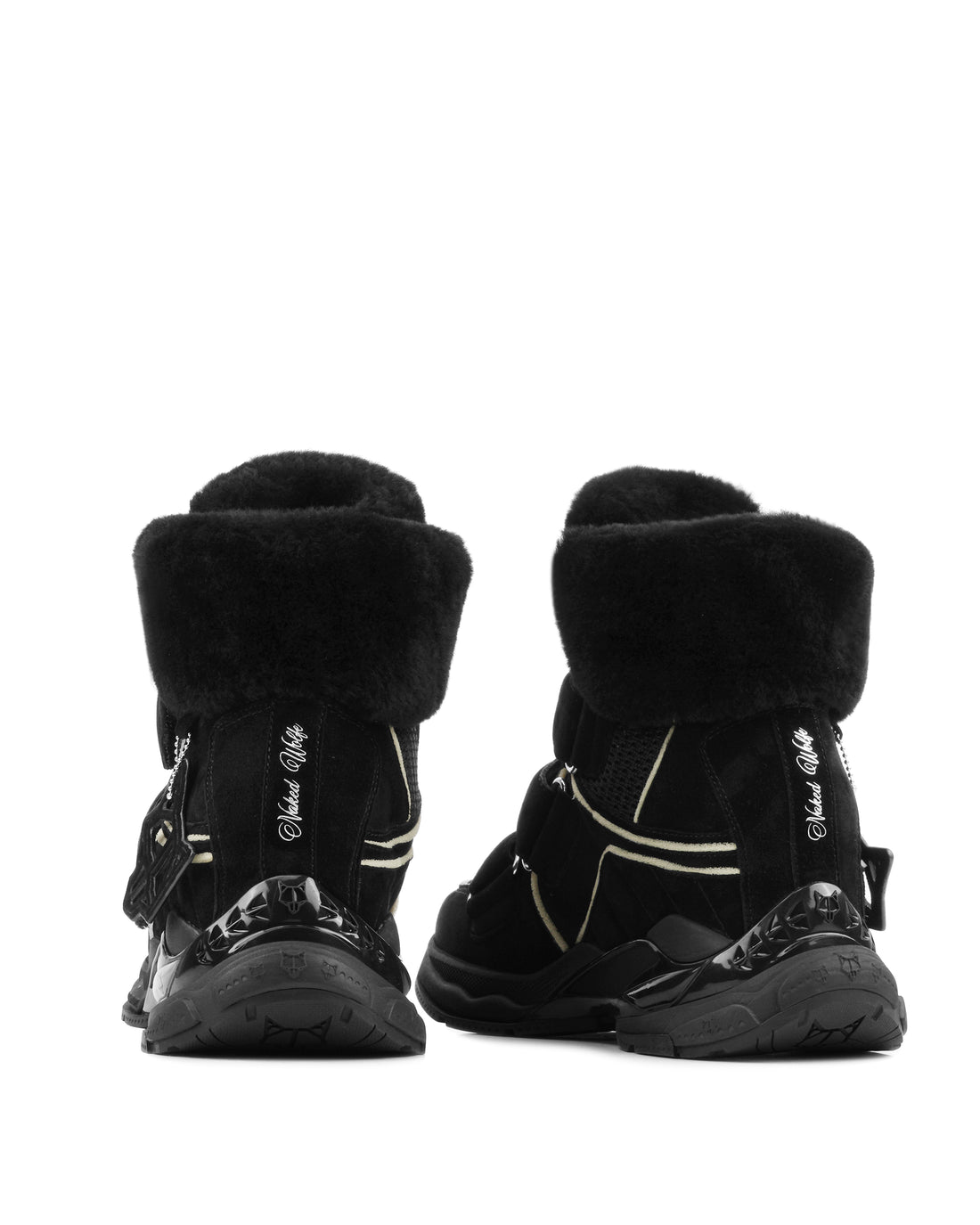 Summit Black Suede Mesh