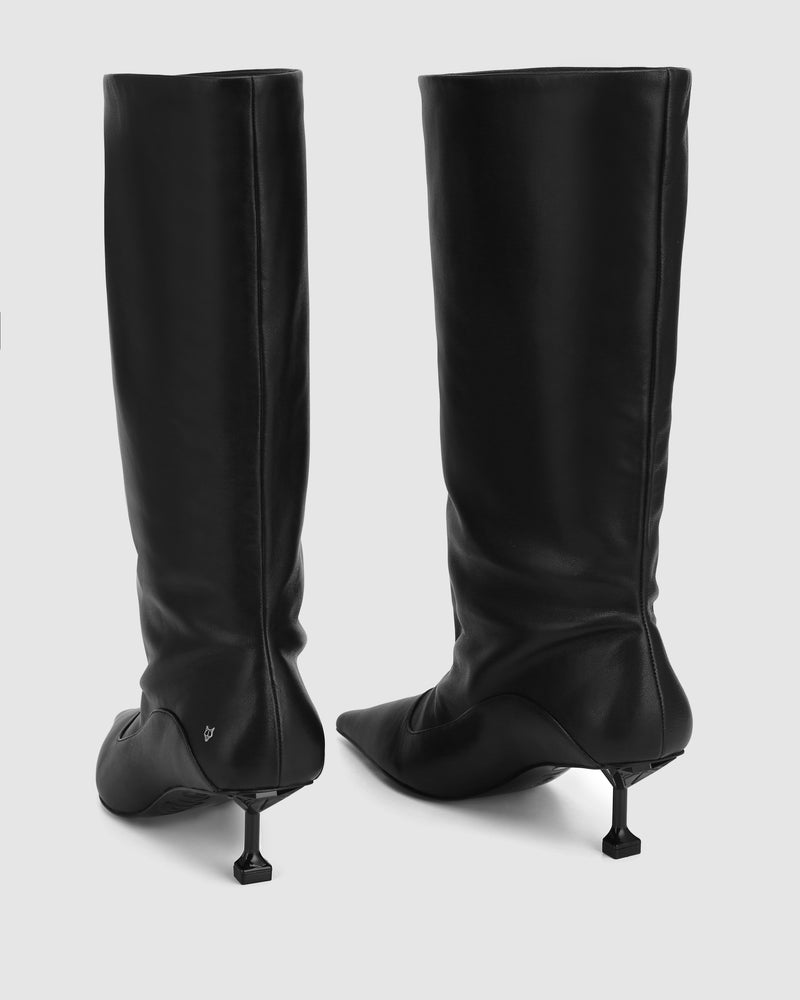 Tate Nappa Prince Leather Black