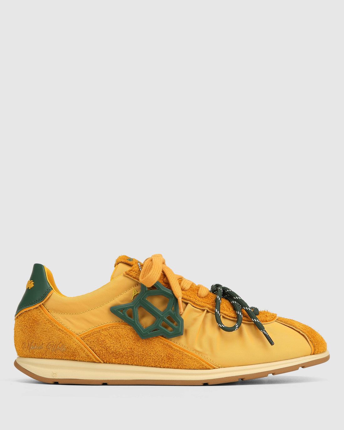 The Ballet Sneaker Yellow Nylon