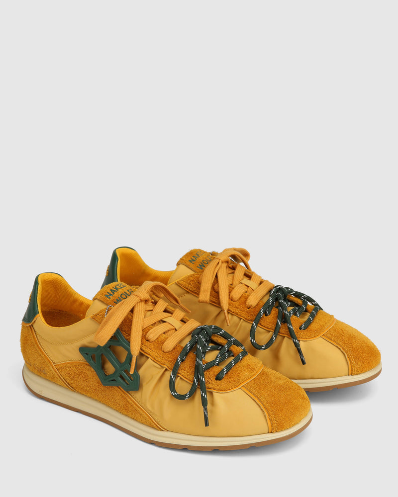 The Ballet Sneaker Yellow Nylon