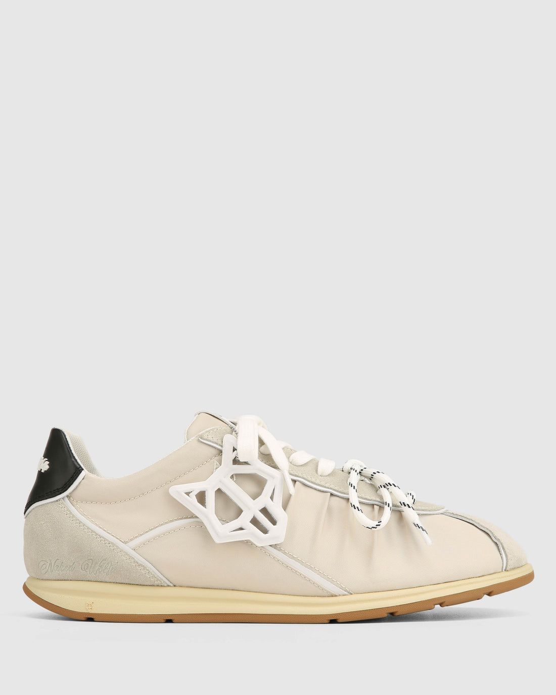 The Ballet Sneaker Off White Nylon