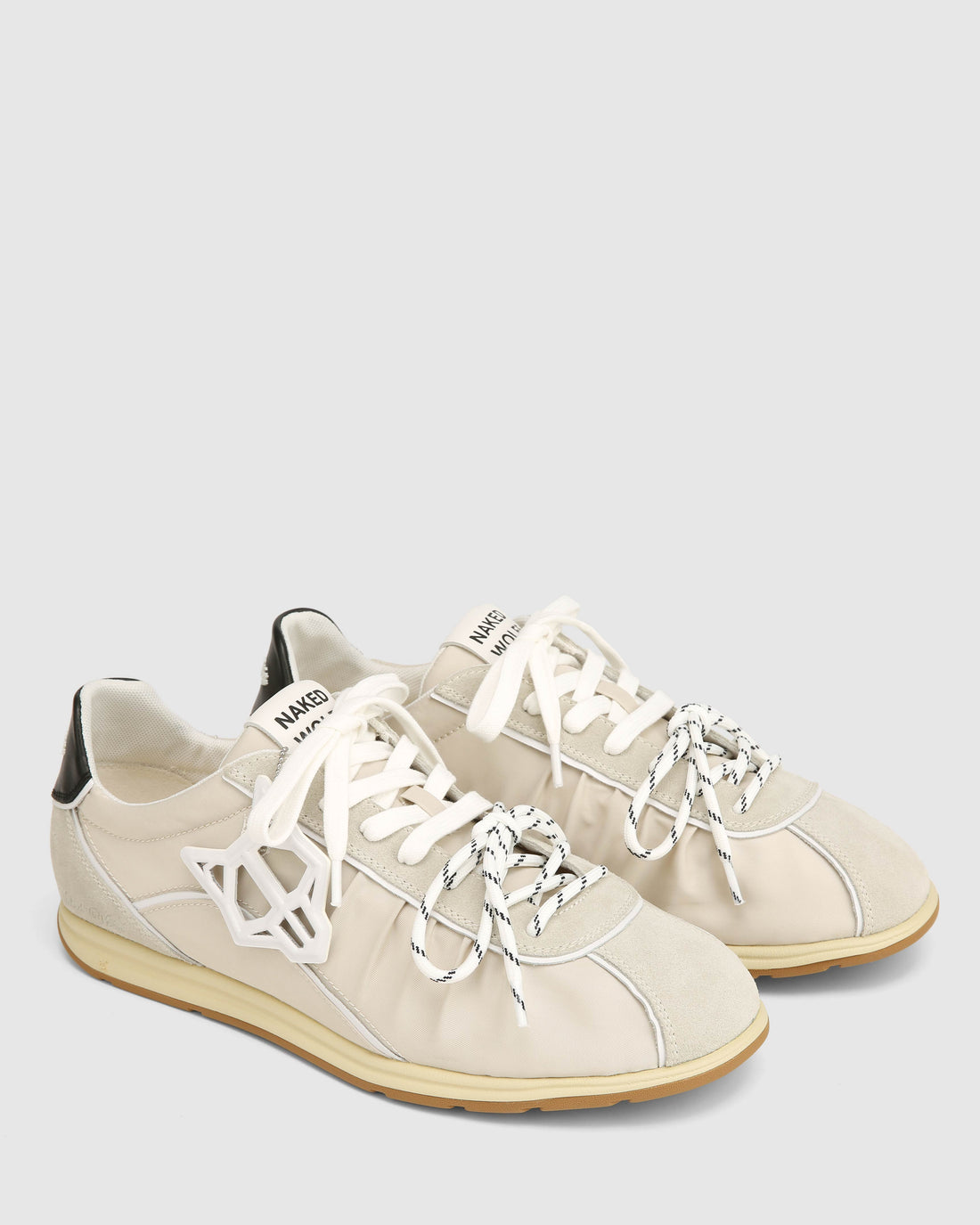 The Ballet Sneaker Off White Nylon