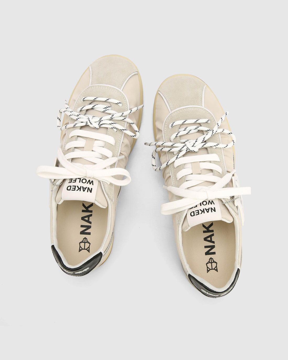 The Ballet Sneaker Off White Nylon