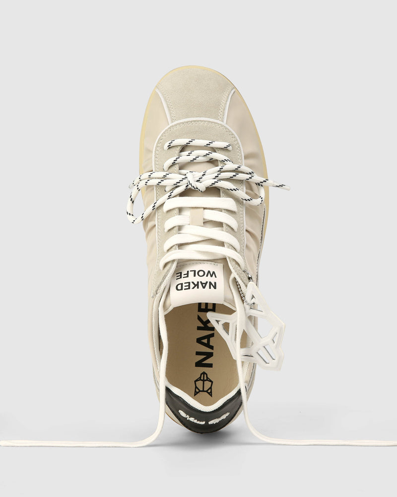 The Ballet Sneaker Off White Nylon