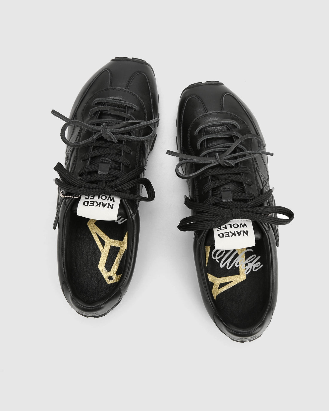 The Butter Sneaker Black Leather