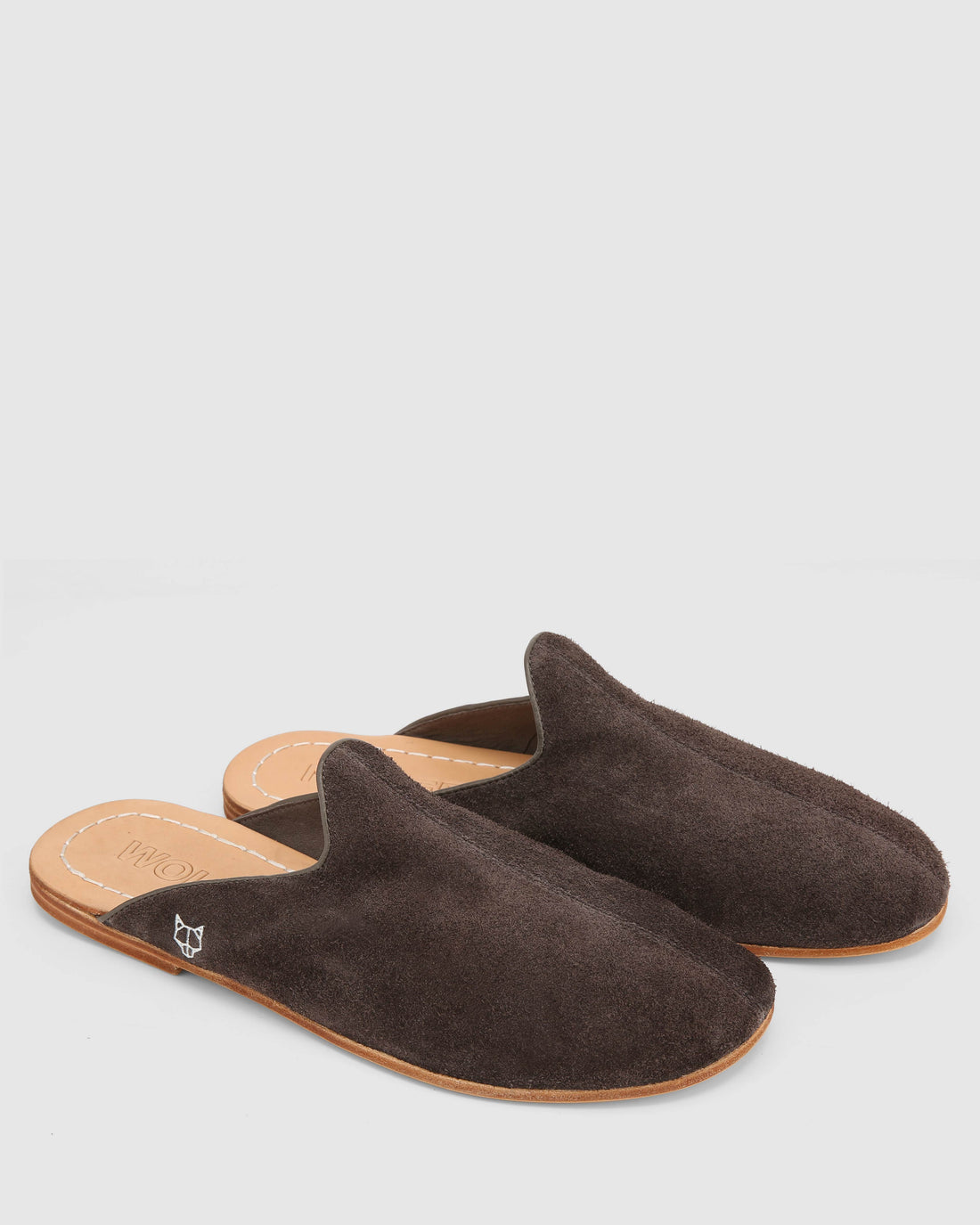 The Jet Mule Dark Grey Suede