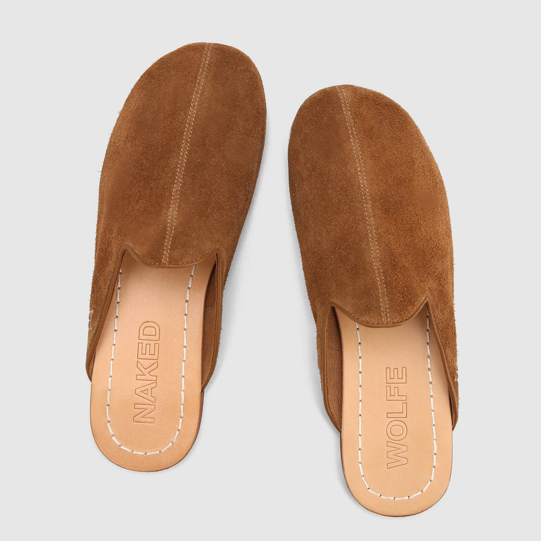 The Jet Mule Tan Suede