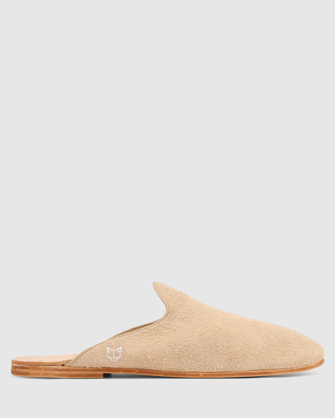 The Jet Mule Stone Suede