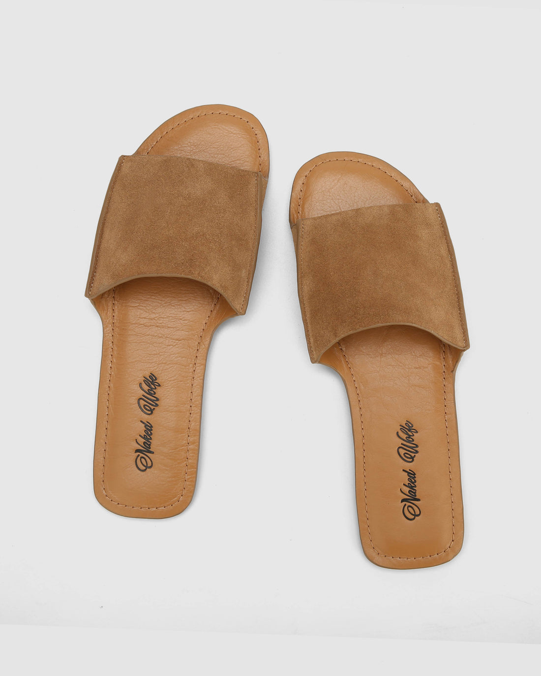 The Rage Mule Tan Suede