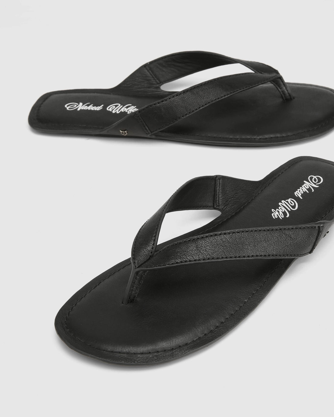 The Rambo Sandal Black Leather