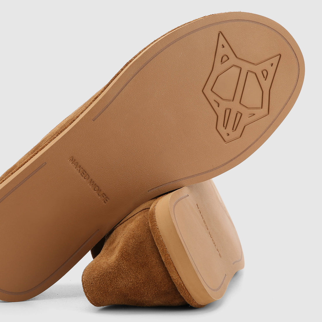 The Rare Mule Tan Suede