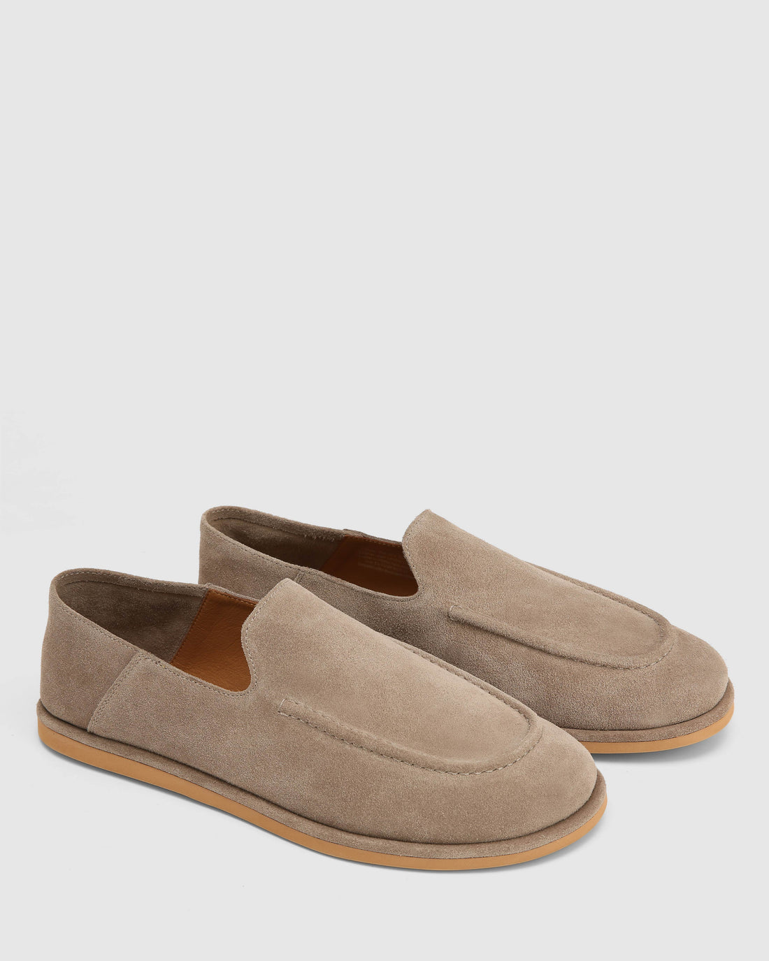 The Rare Mule Taupe Suede