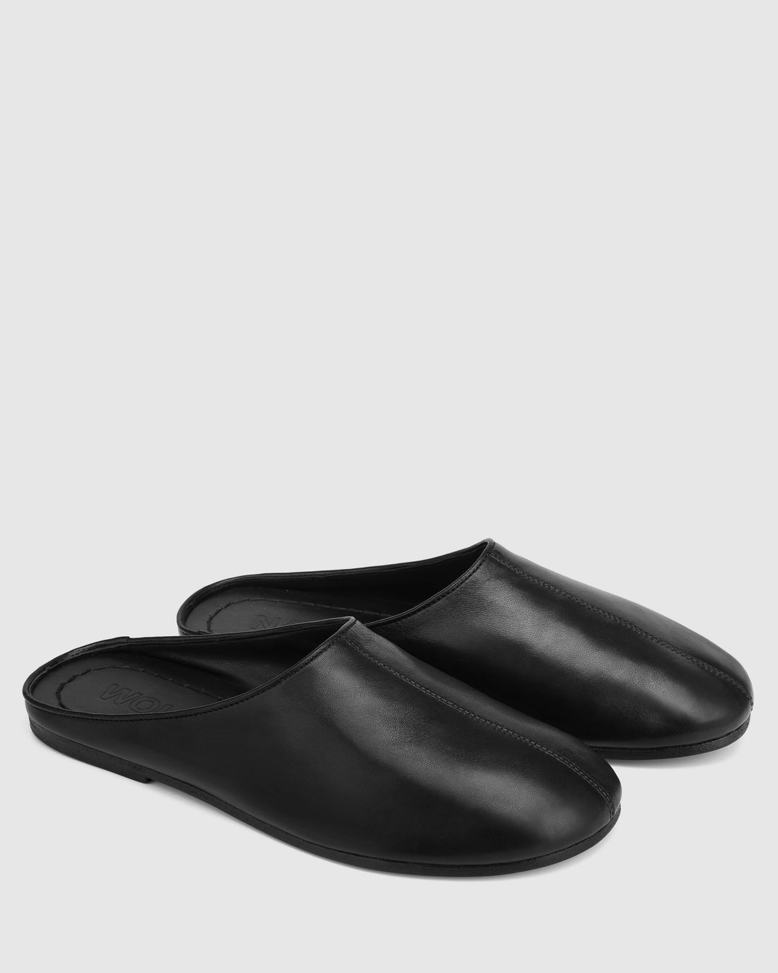 The River Mule Black Leather