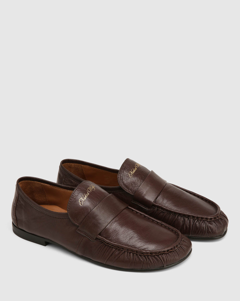 The Wall Street Loafer Pine Cone Leather