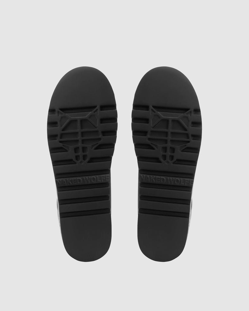 The Bag Boot Black Leather