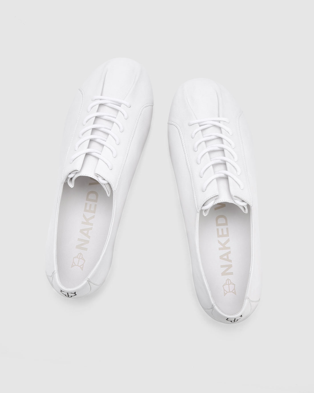 Toffee White Leather