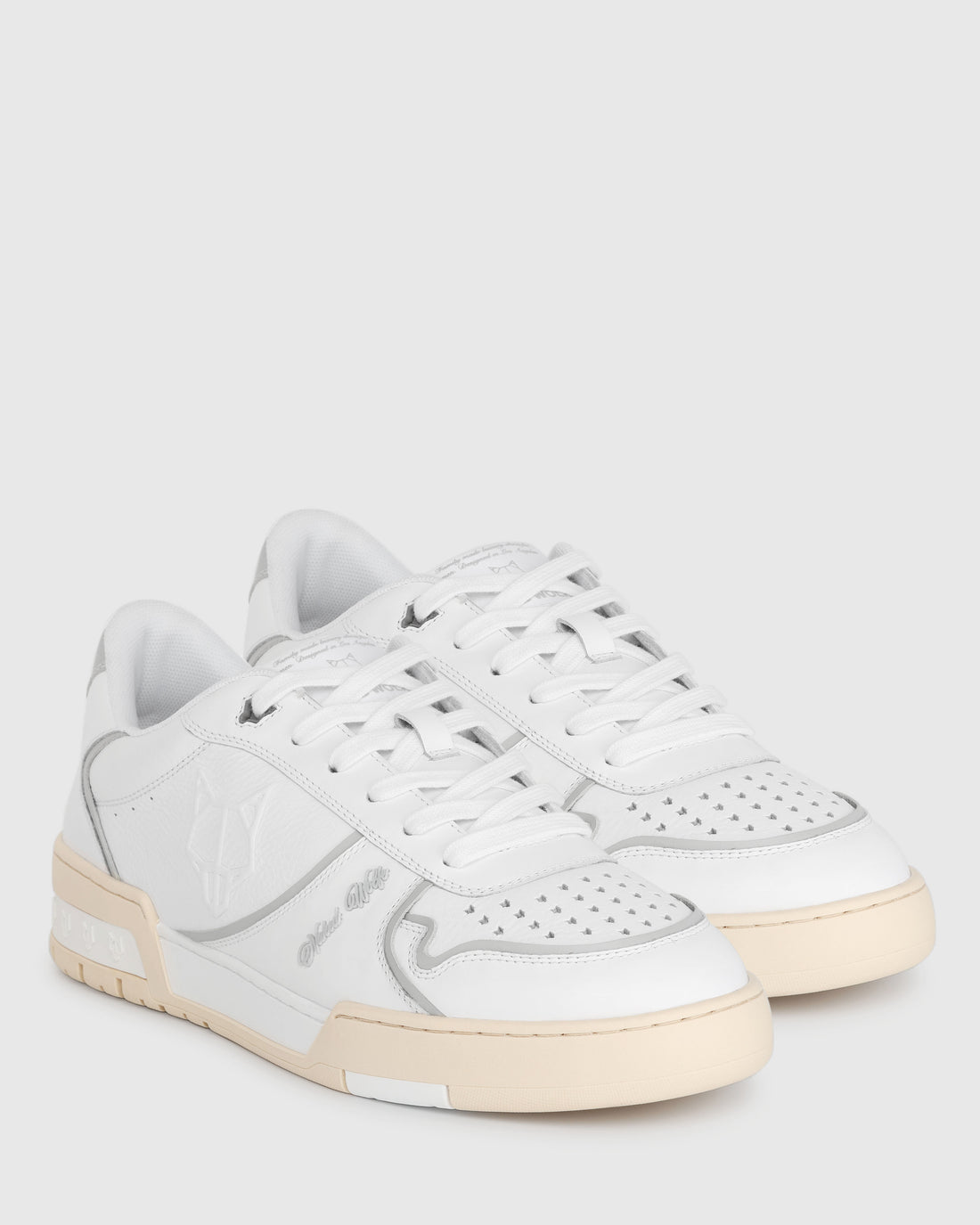 Transmission White/Grey Leather