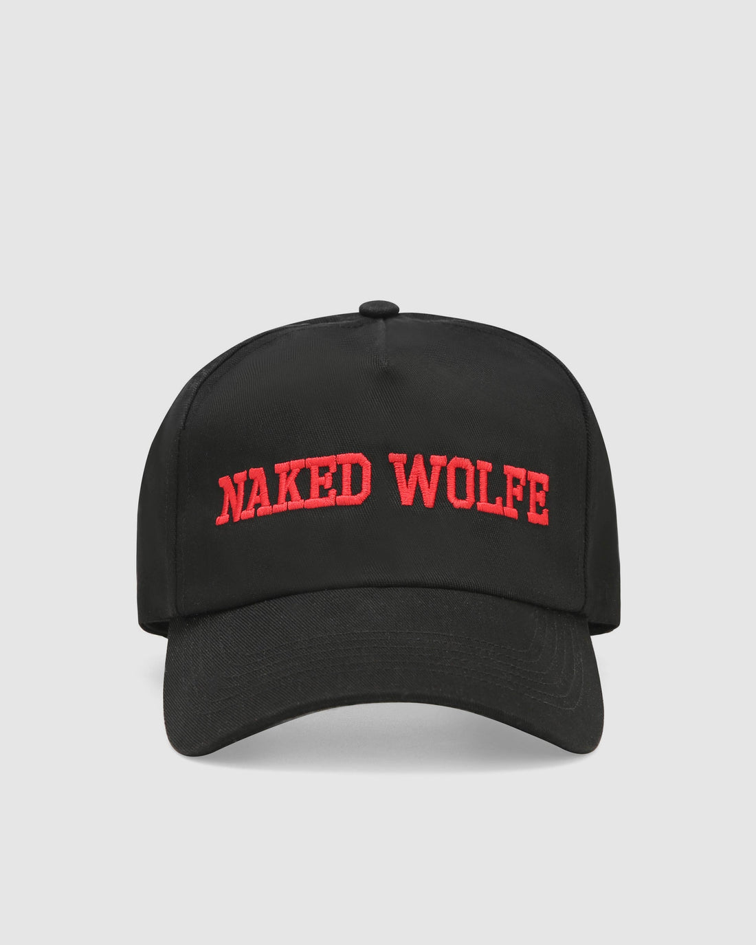 Varsity Unconstructed Cap Black/Red