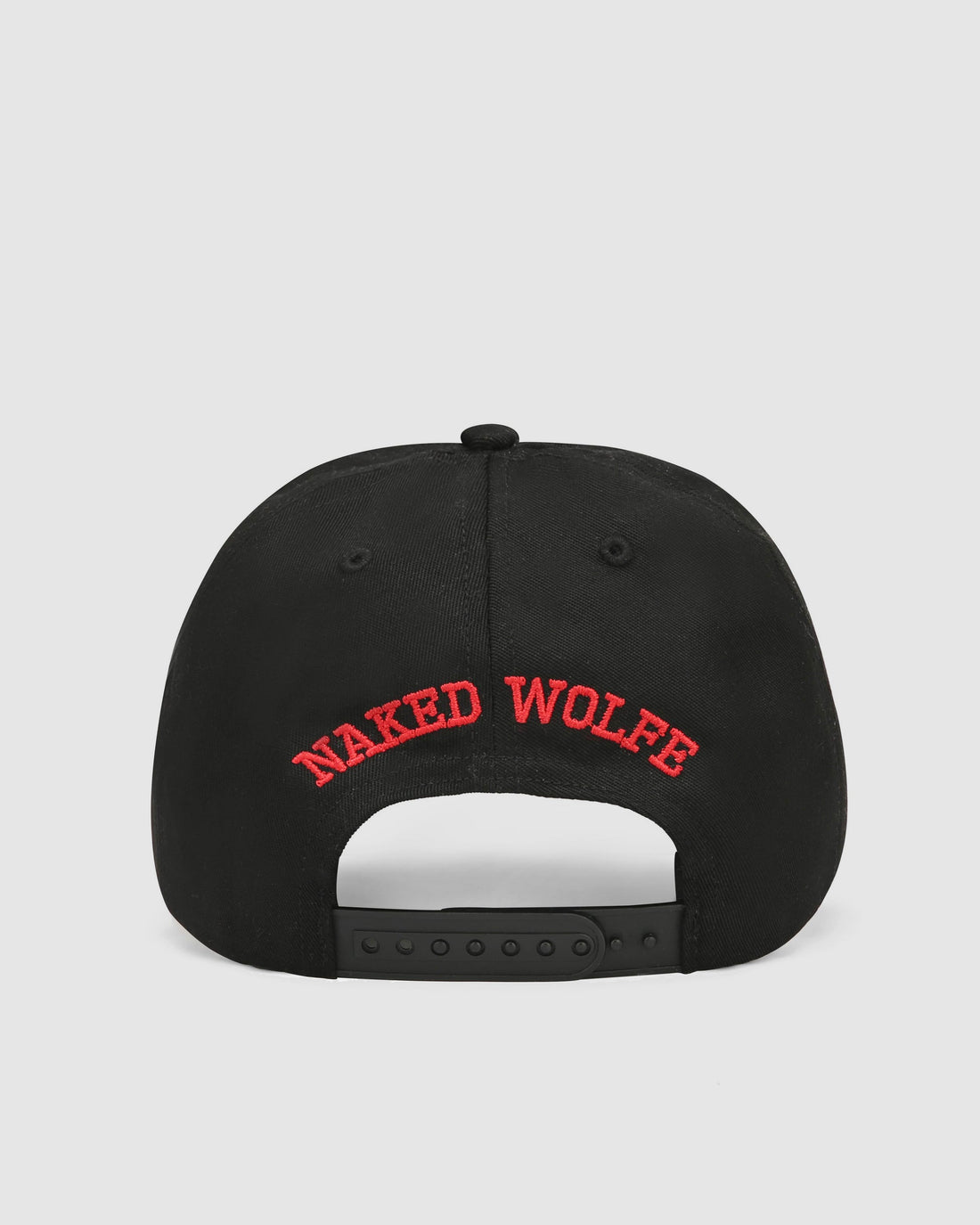 Varsity Unconstructed Cap Black/Red
