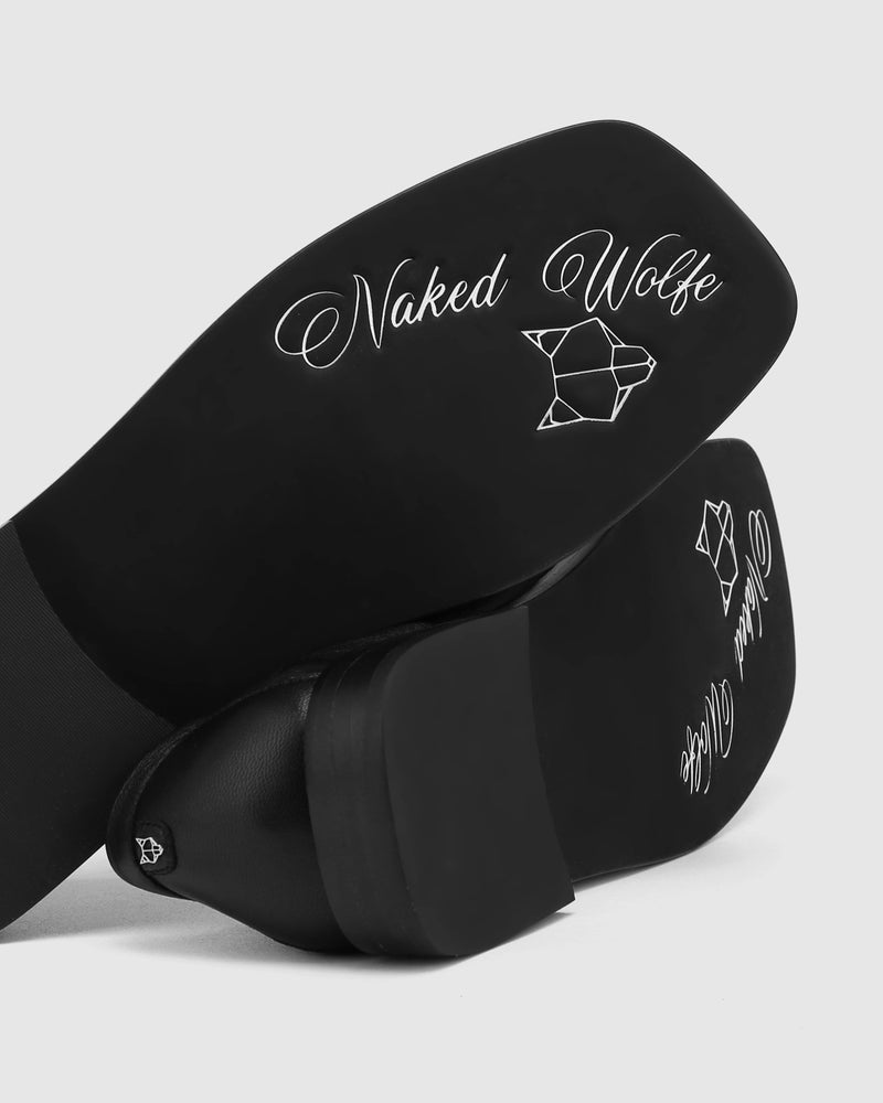 Voltage Black Leather