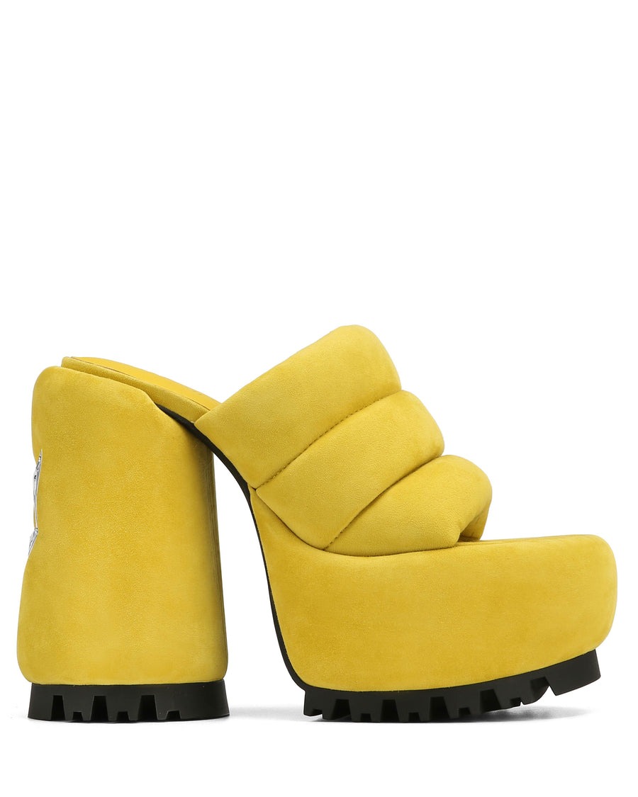 Wild Yellow Suede