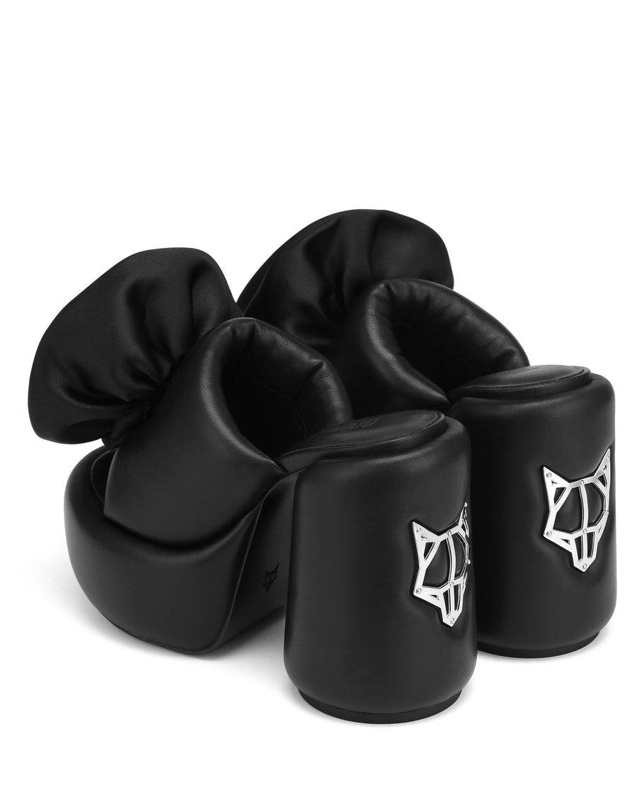 Wisteria Black Leather