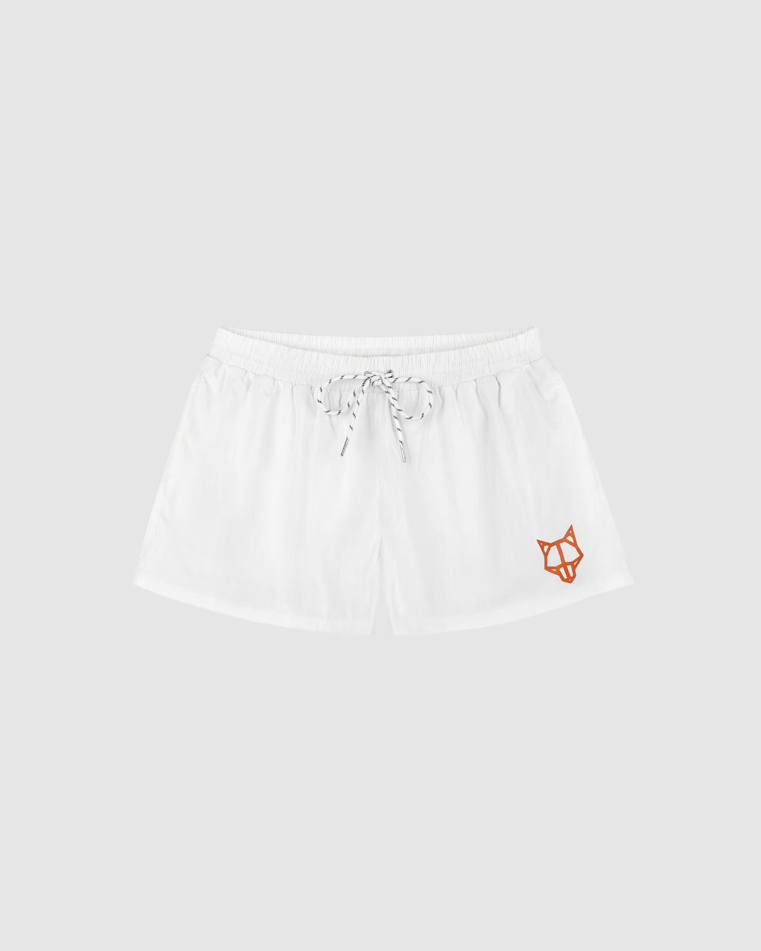 Wolfe Head Swim Shorts White