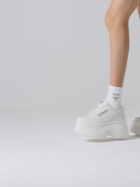 Sprinter White Leather