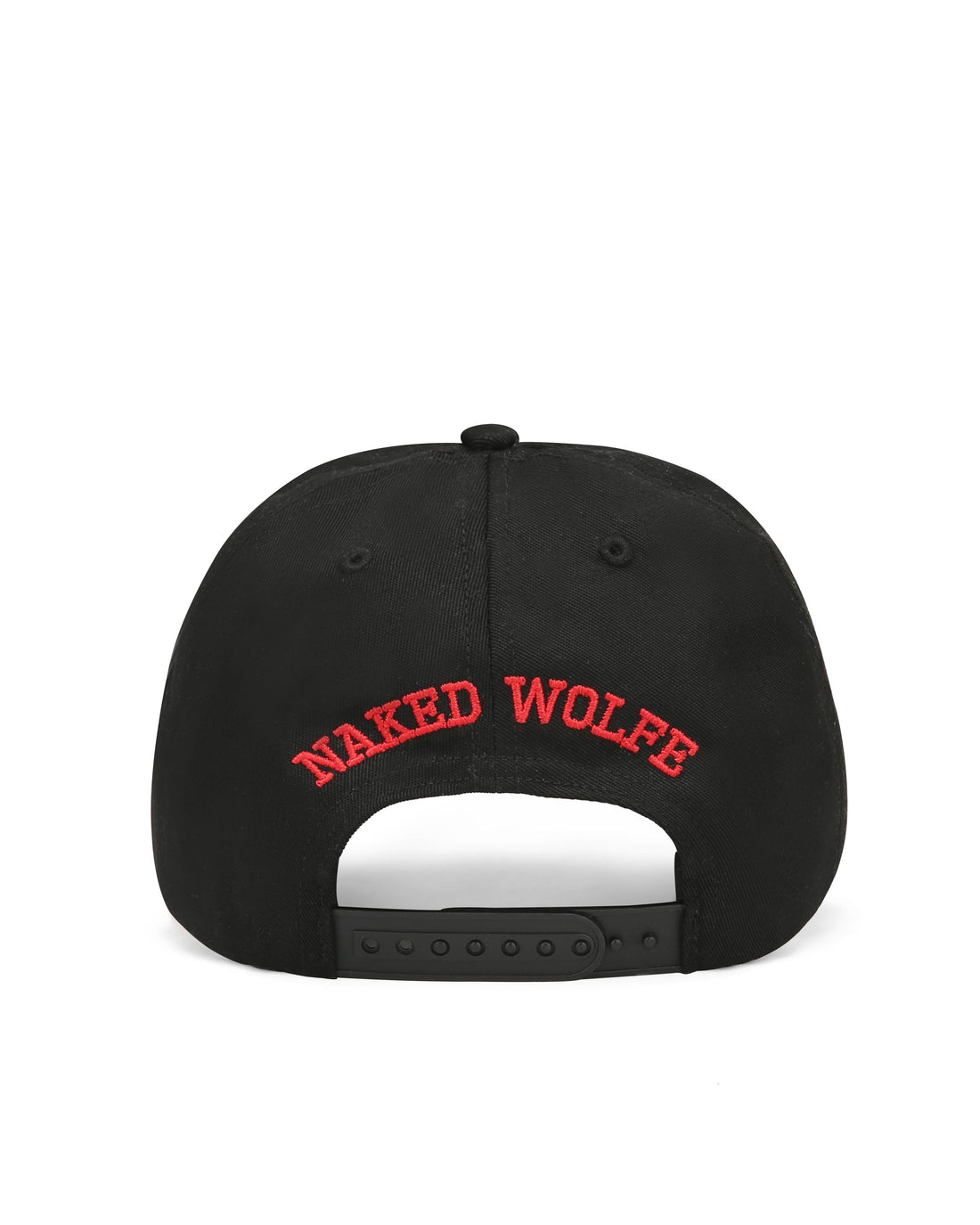 Varsity Unconstructed Cap Black/Red