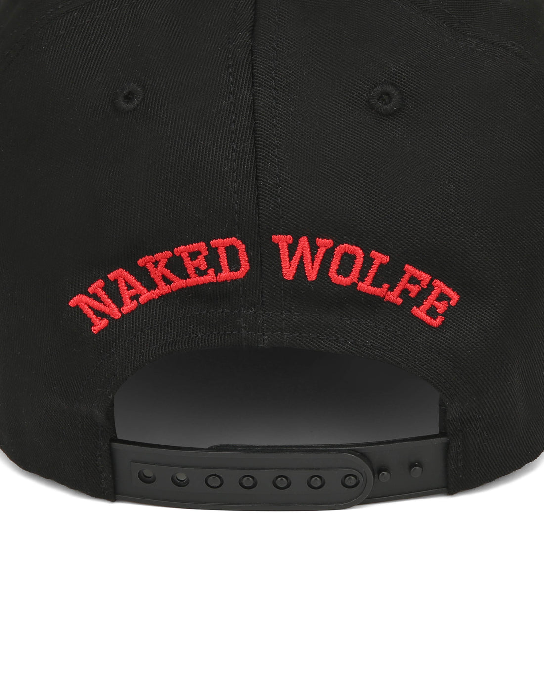 Varsity Unconstructed Cap Black/Red