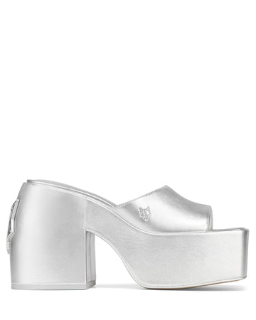 Fancy Silver Leather