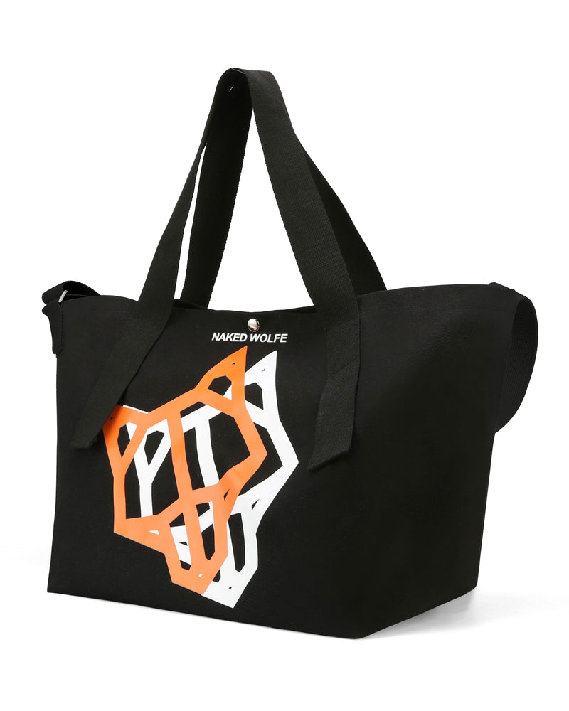 Tote Bag Black/ Orange