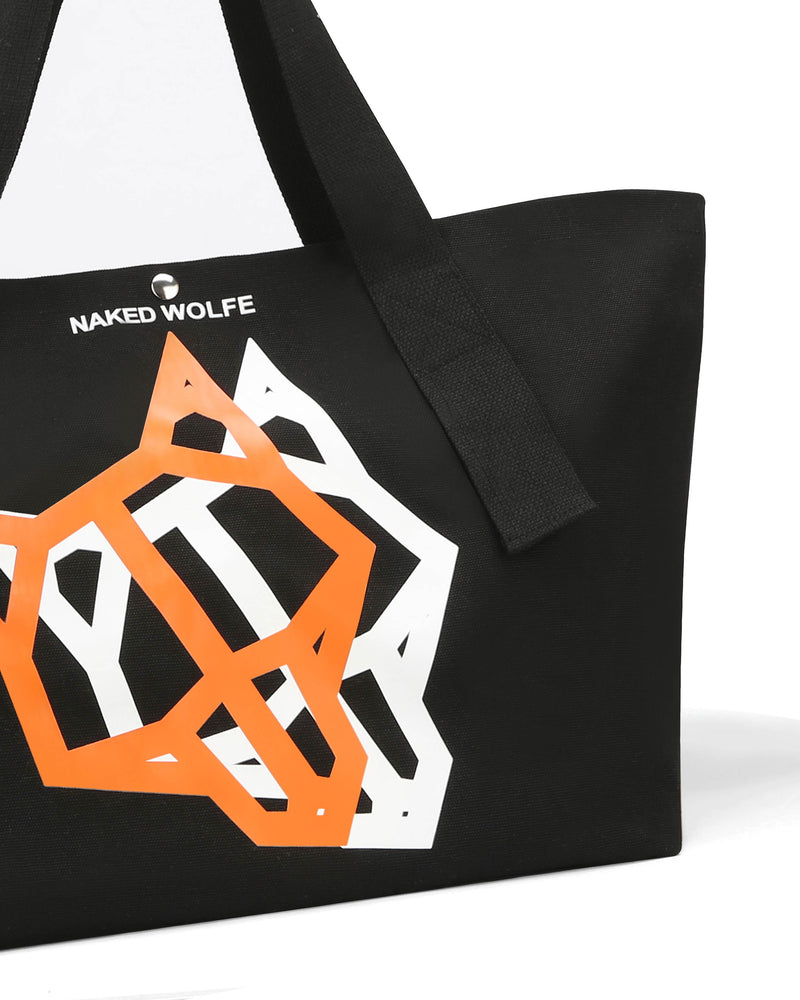 Tote Bag Black/ Orange