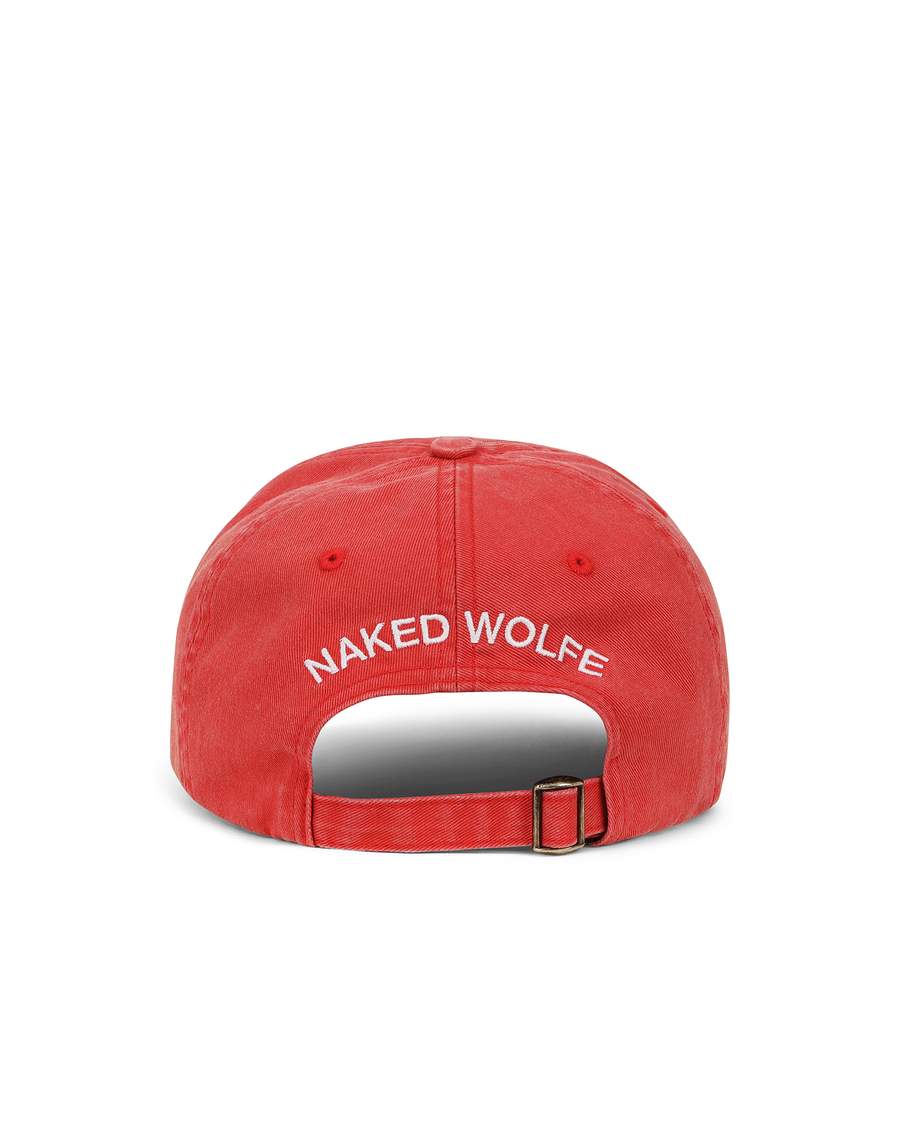 Baseball Cap Washed Red