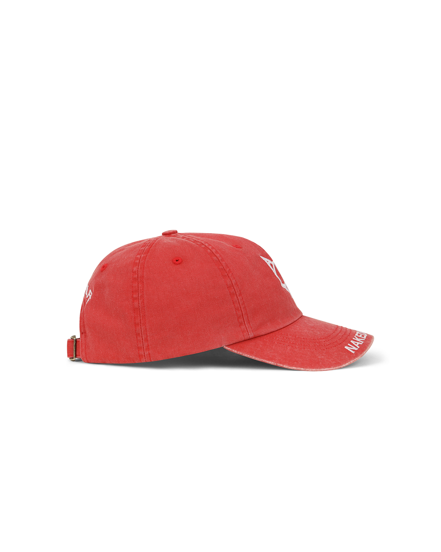 Baseball Cap Washed Red